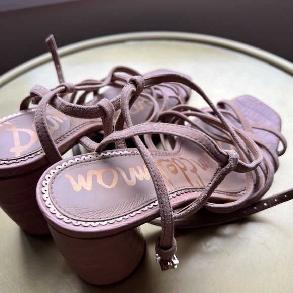 Sam Edelman Pink Strappy Heels - Picture 5 of 8